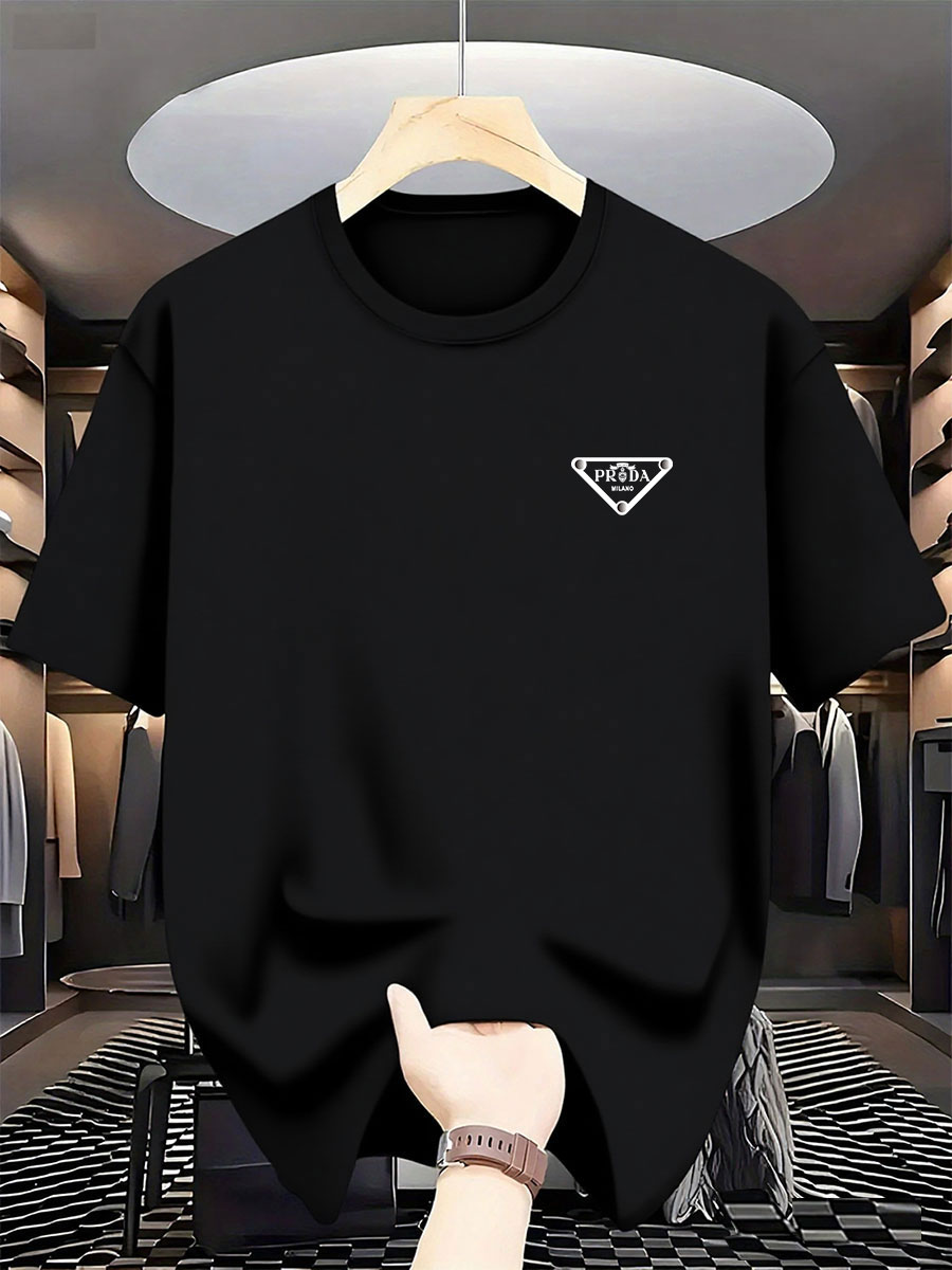 Milan Men'S Fashion - 2026 Korea Neue Herren-Trend-T-Shirts im Milan-Stil:
