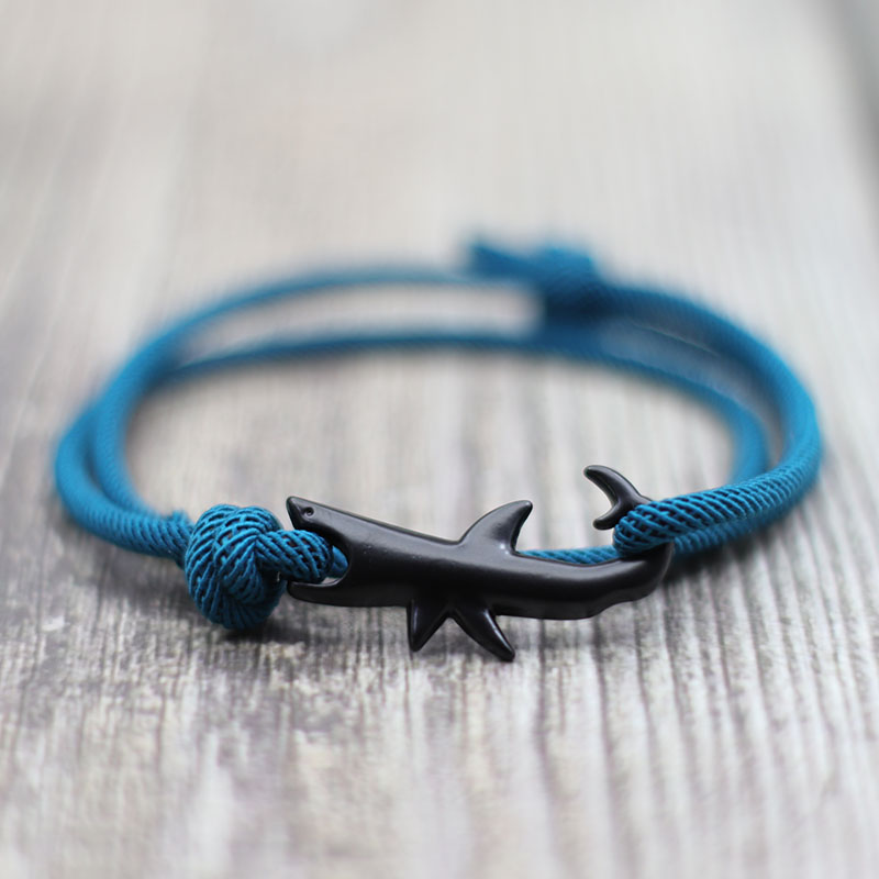 Milan Men'S Fashion - Neues nautisches Armband für Herren, schwarzer