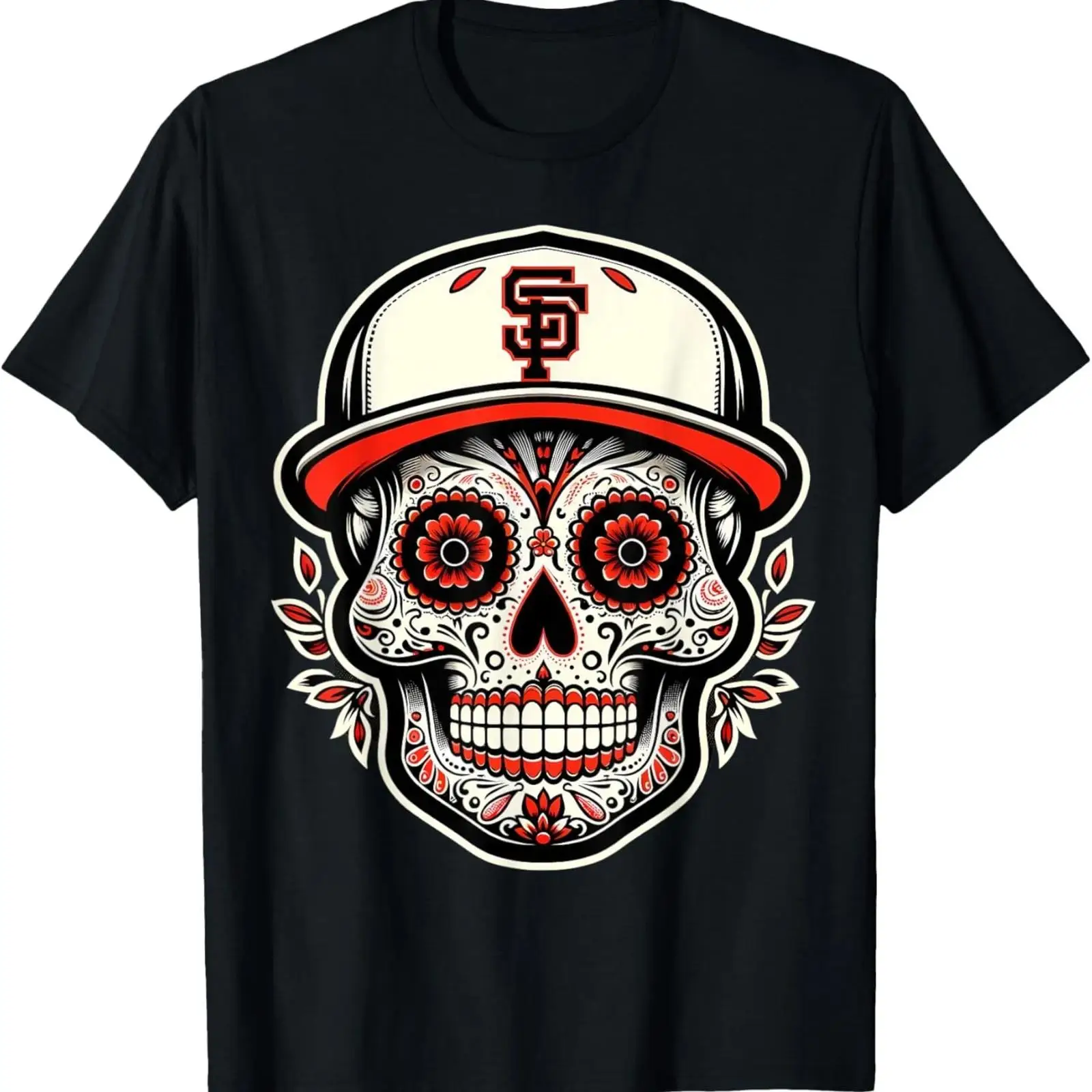 Mens Fashion Style Images - San Francisco Sugar Skull im mexikanischen