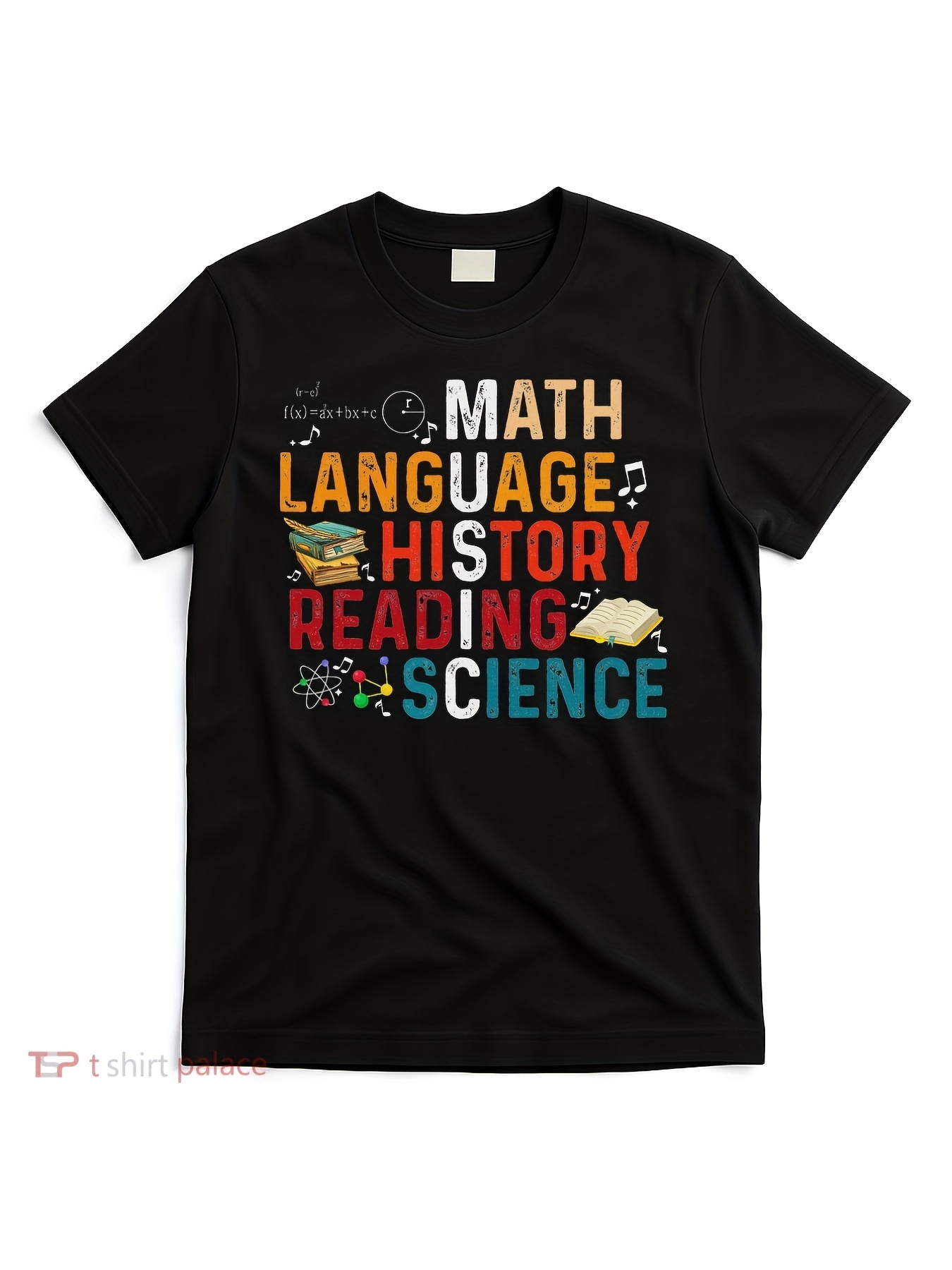 Men'S Fashion History - Trendiges schwarzes Grafik-T-Shirt für Herren mit