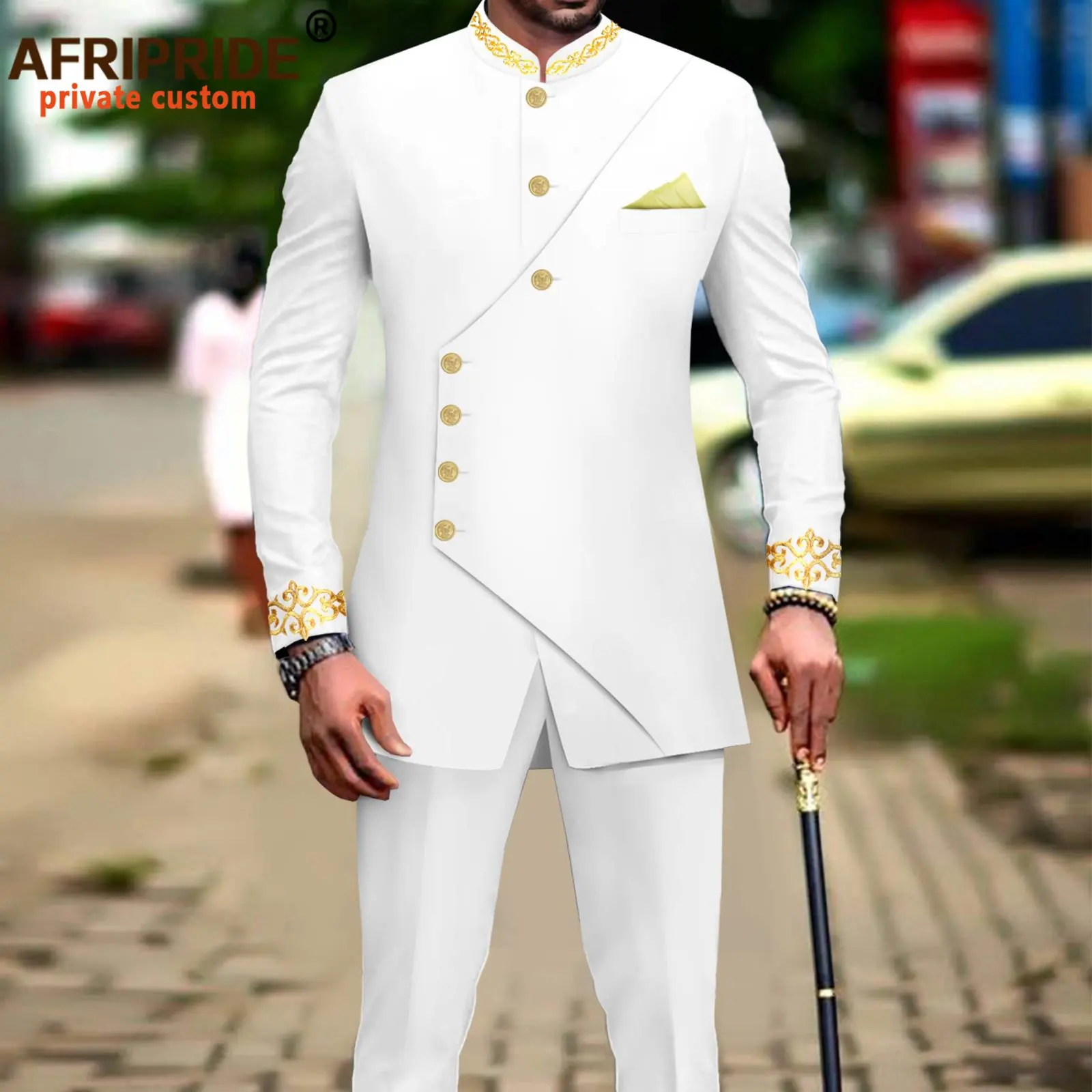 Slim Fit Blazer Men - Afrikanische Anzüge für Männer Slim Fit