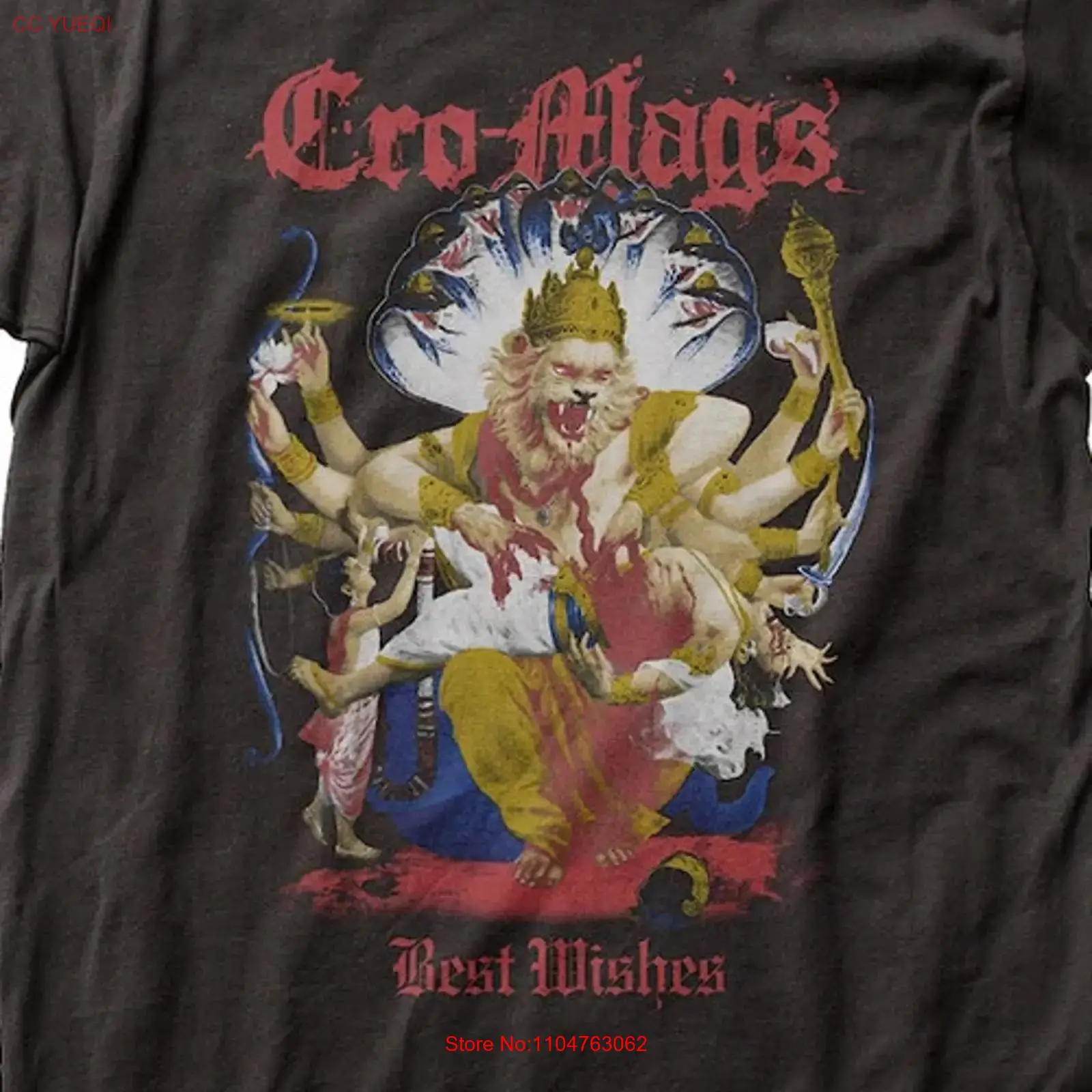 Men'S Fashion Mag - Seltenes Cro Mags Band Tour For