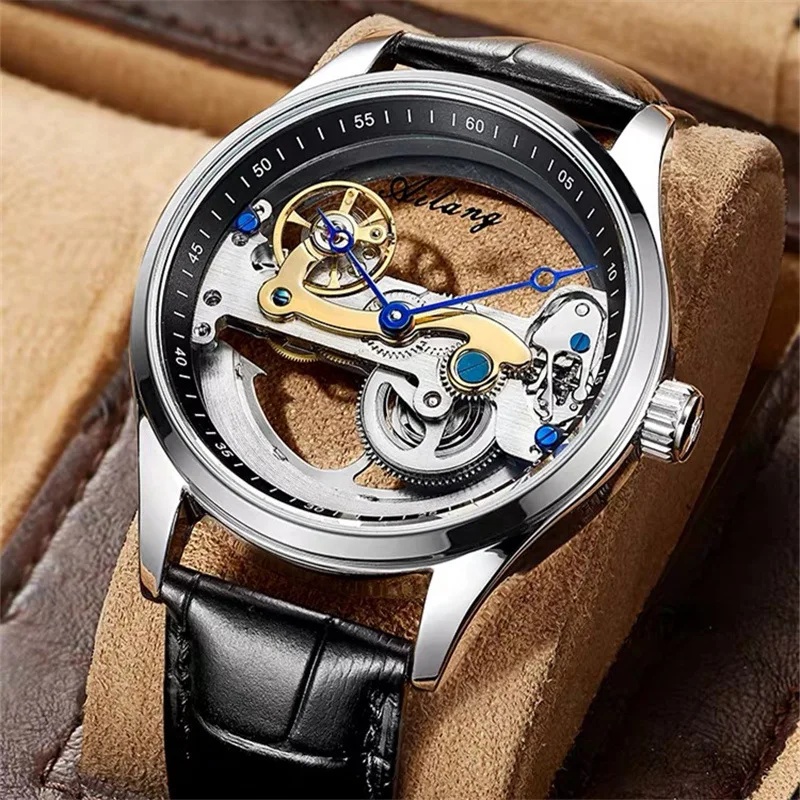 Men'S Fashion Lk - AILANG Top-Marke Luxus Skelett Steampunk Automatische
