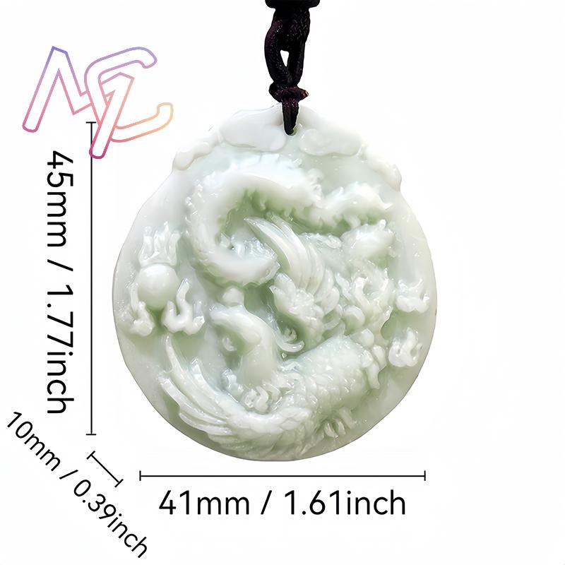 Natürliche echte Jade Phoenix  – Men'S Fashion Jewelry Bewertung und Preis