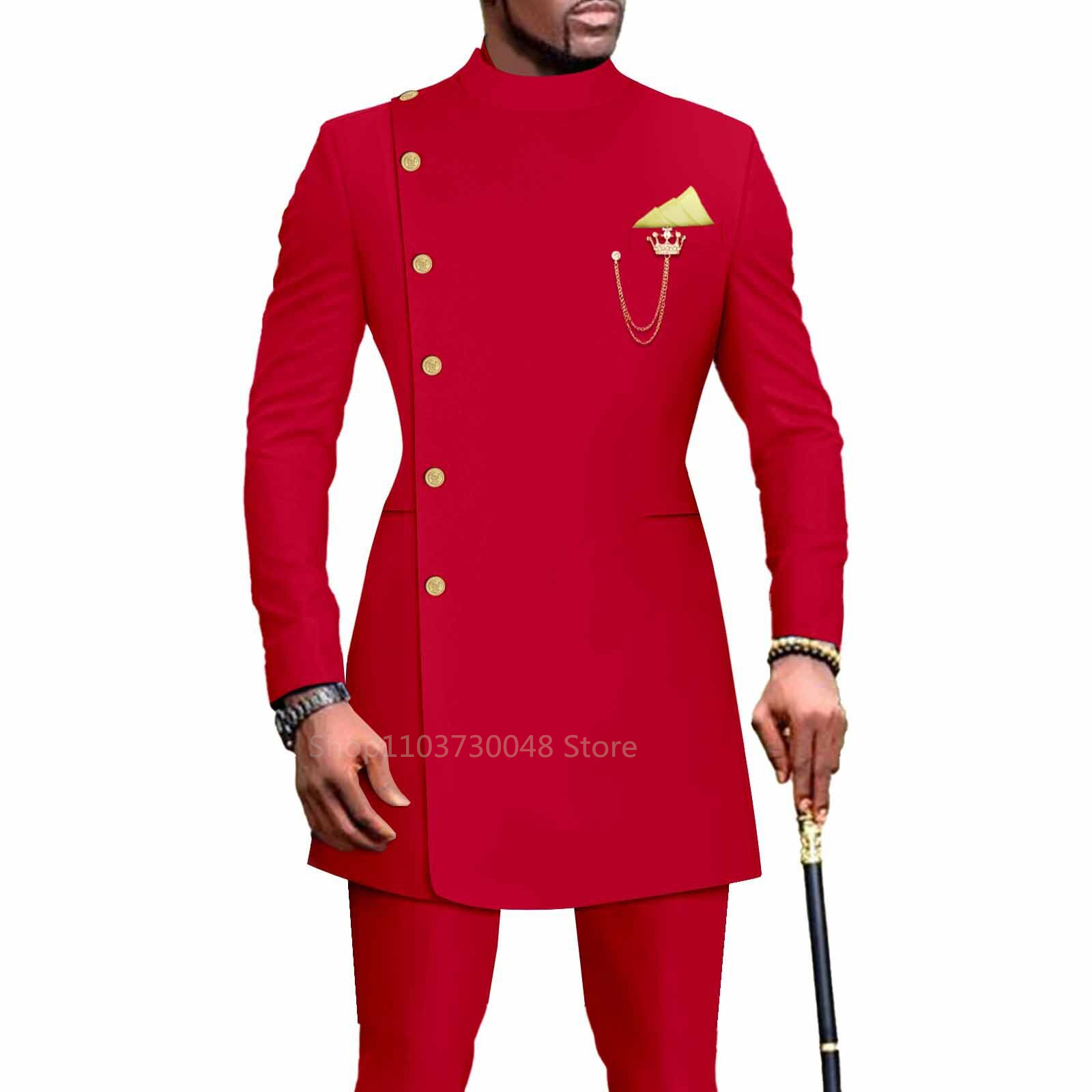 Afrikanisches Design Slim Fit  – Slim Fit Blazer Men Bewertung und Preis