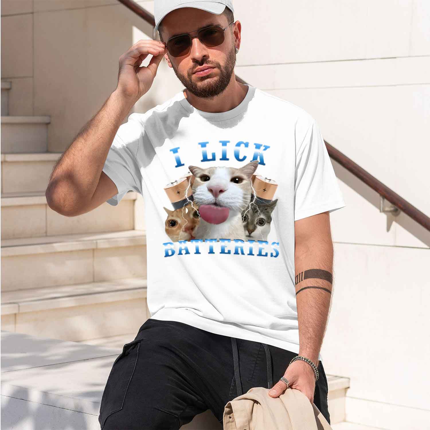 I Lk Batteries Lustige Grafik  – Men'S Fashion Lk Bewertung und Preis