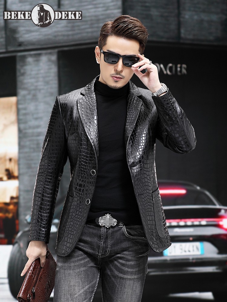 Luxuriöse Business-Herrenjacke – Slim Fit Blazer Men Bewertung und Preis