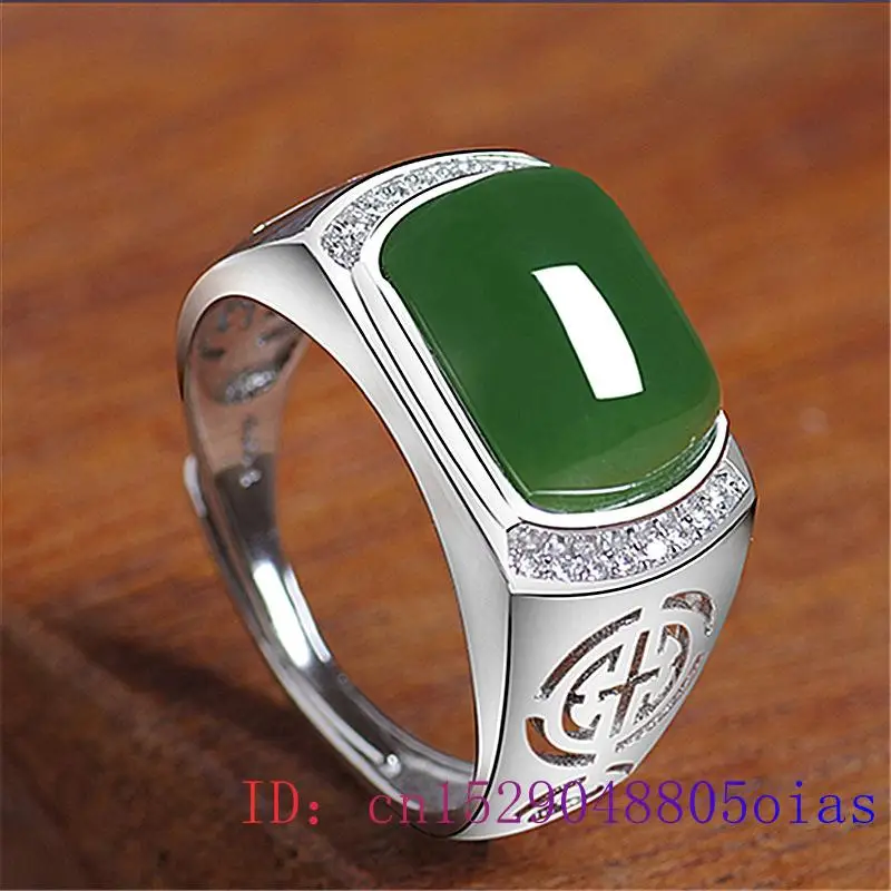 Grüner Jade-Ring, Geschenke, m – Men'S Fashion Jewelry Bewertung und Preis