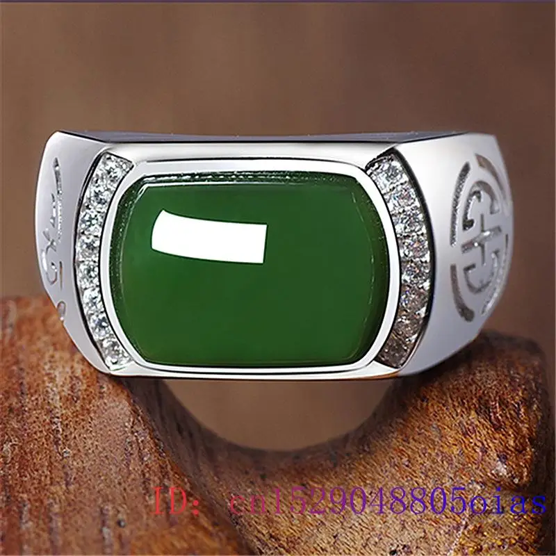Grüner Jade-Ring, Geschenke, m – Men'S Fashion Jewelry Bewertung und Preis