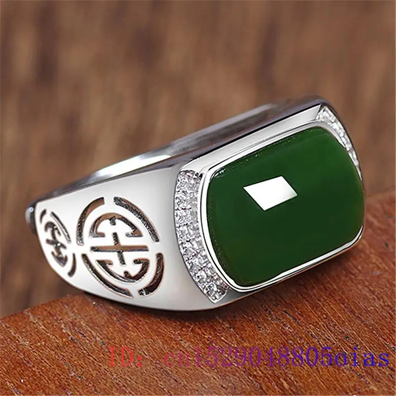 Grüner Jade-Ring, Geschenke, m – Men'S Fashion Jewelry Bewertung und Preis