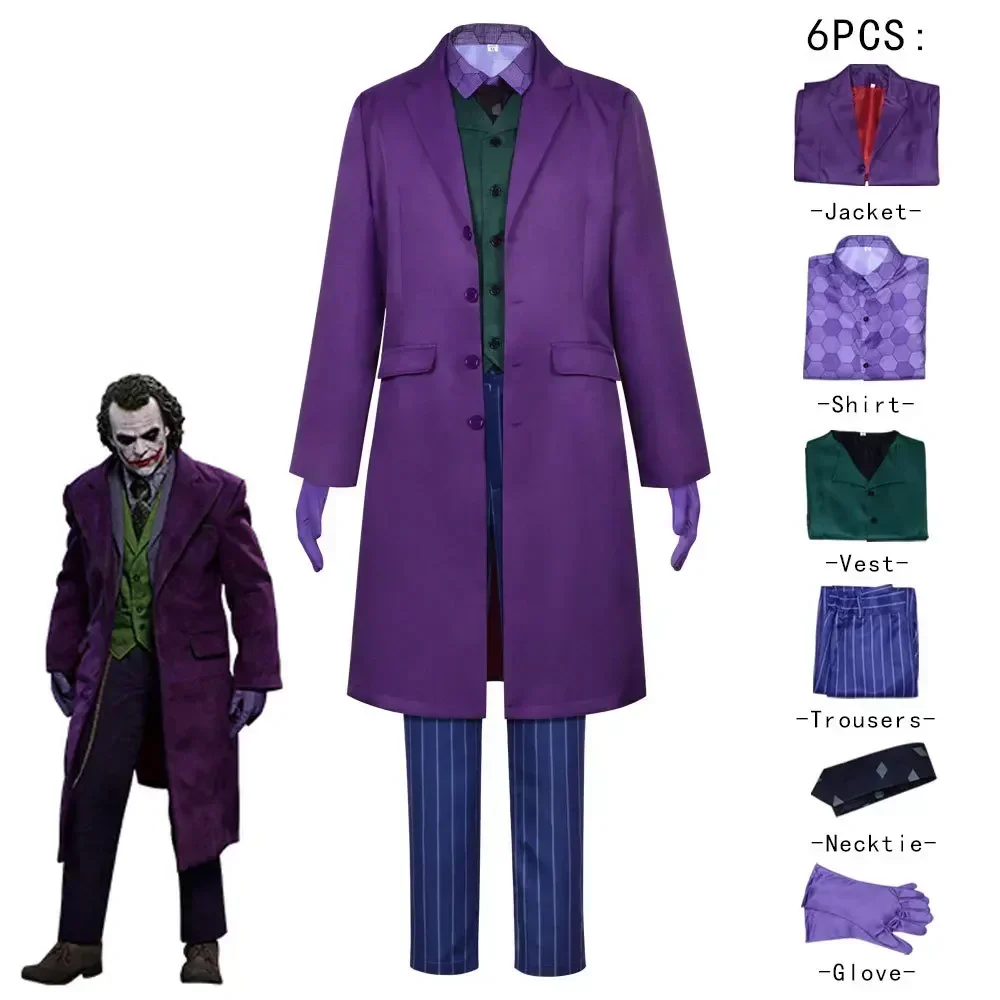 Herren Clown Cosplay Kostüm Ko – Mens Fashion Vest Bewertung und Preis