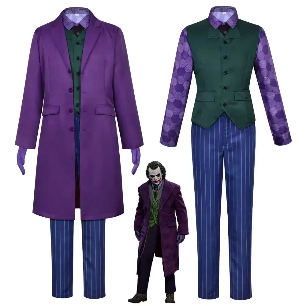 Herren Clown Cosplay Kostüm Ko – Mens Fashion Vest Bewertung und Preis
