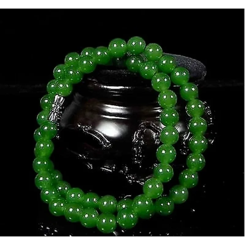 Echte natürliche grüne Perlen  – Men'S Fashion Jewelry Bewertung und Preis
