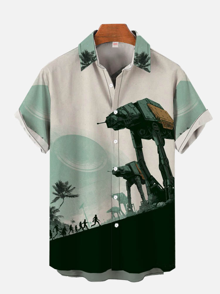 Neue männer Kurzarm Hemd Zukun – Men'S Fashion Lk Bewertung und Preis