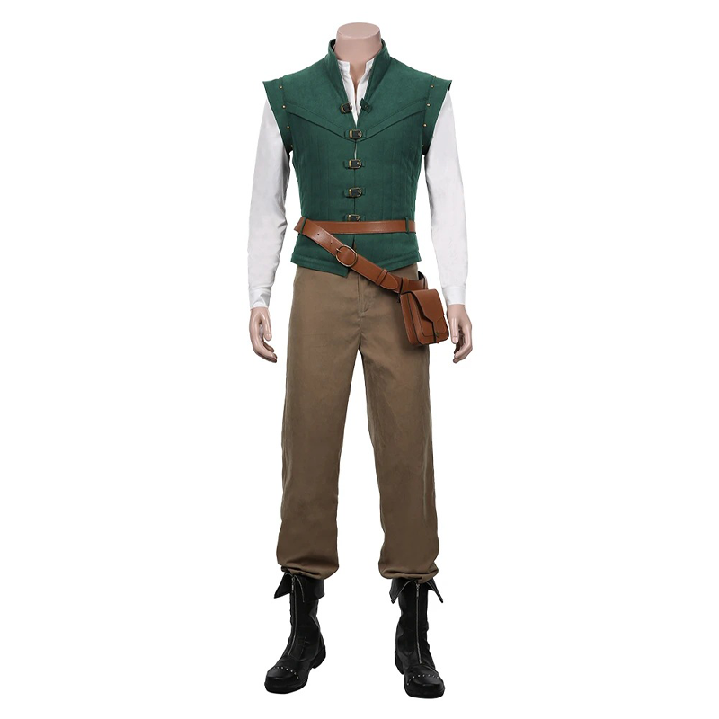Flynn Rider Cosplay-Kostüm, gr – Mens Fashion Vest Bewertung und Preis