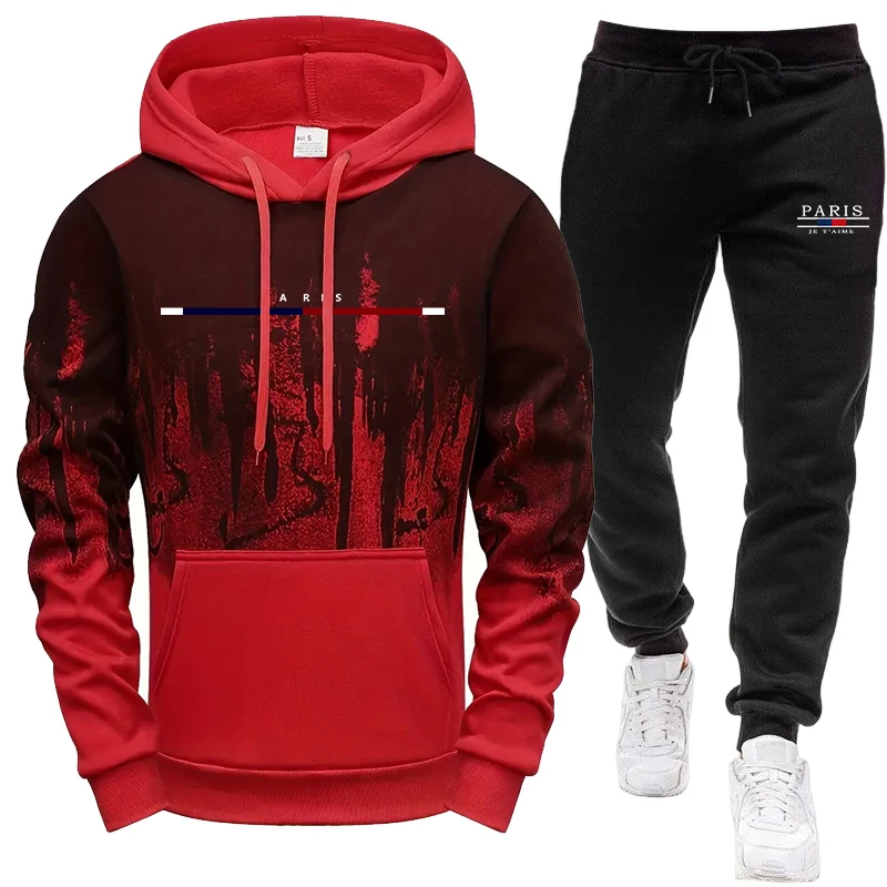 Herren-Set/Hoodie/Hose Herbst  – Mens Fashion Workwear Bewertung und Preis