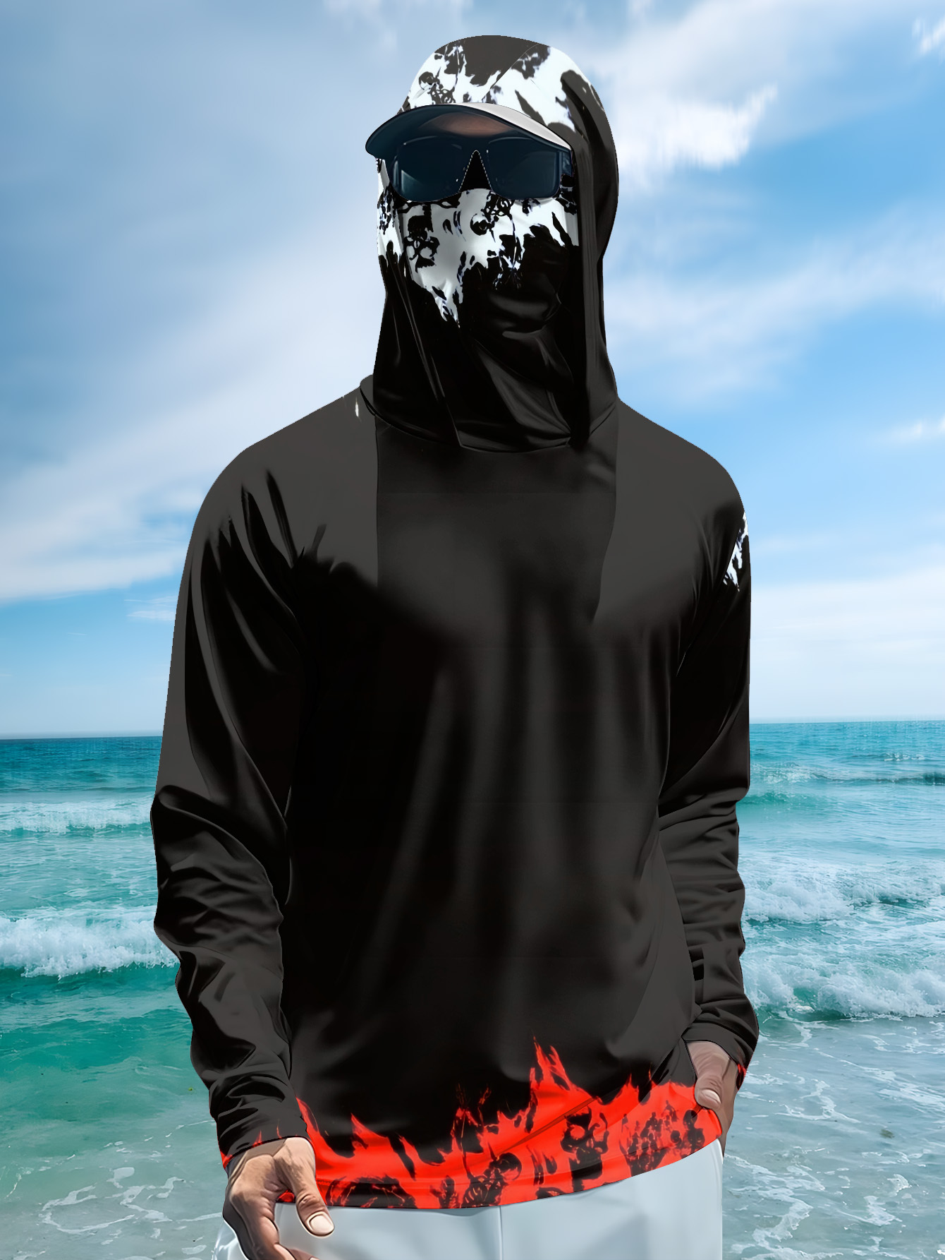 Herren Angelhemd mit Kapuze, l – Men'S Fashion 2025 Bewertung und Preis