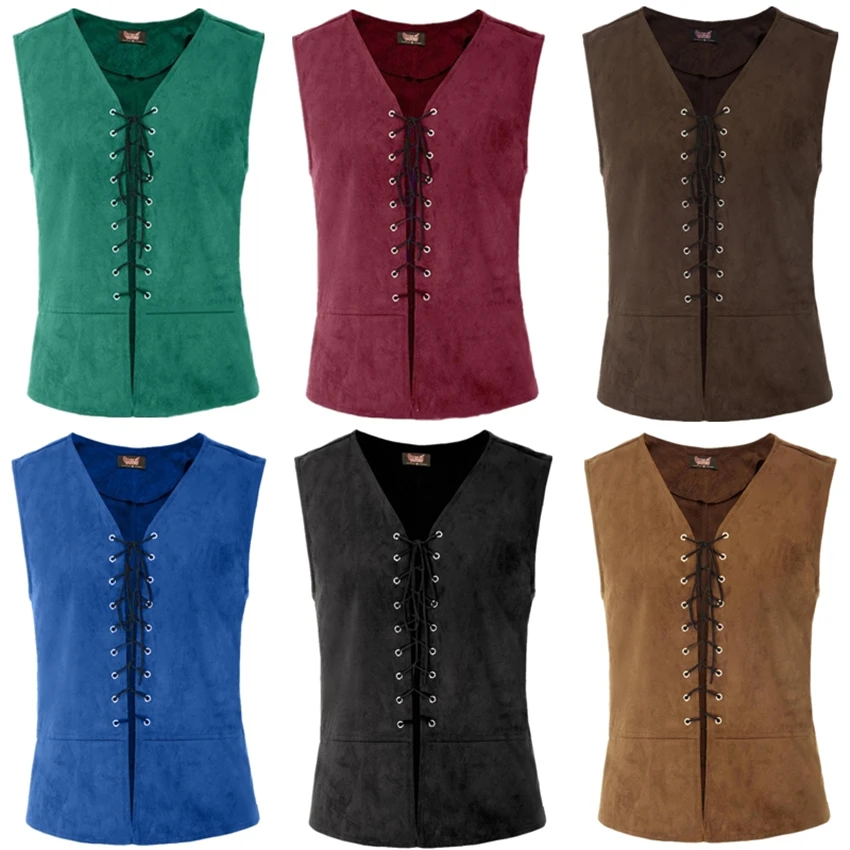 Herren Punk Mittelalter Weste  – Mens Fashion Vest Bewertung und Preis