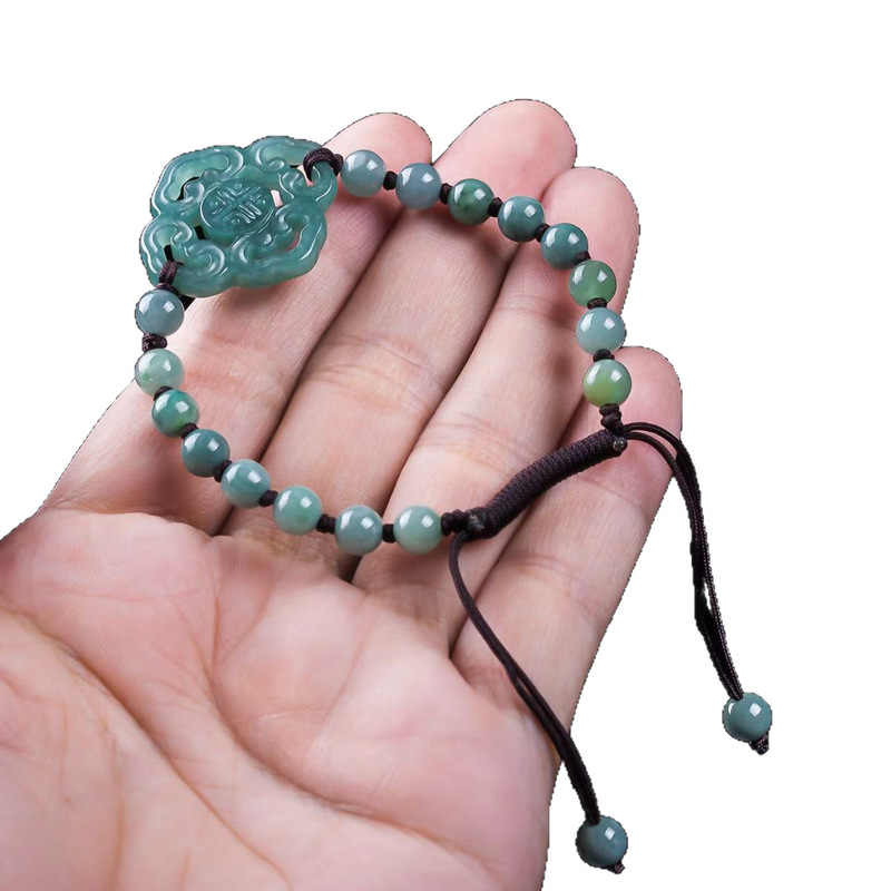 Natürliches Jadeit-Armband der – Men'S Fashion Jewelry Bewertung und Preis