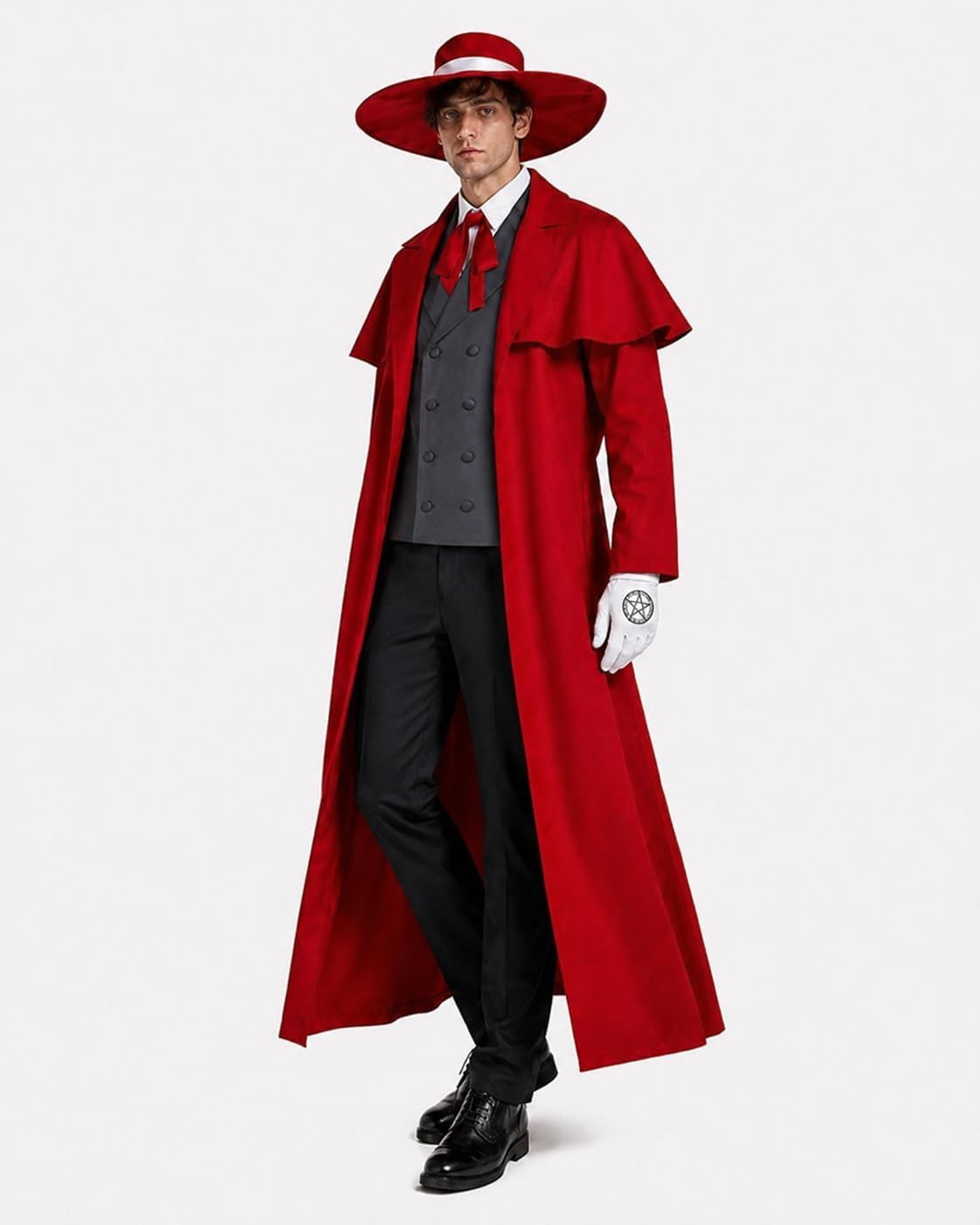 Anime Alucard Cosplay Kostüm H – Mens Fashion Vest Bewertung und Preis
