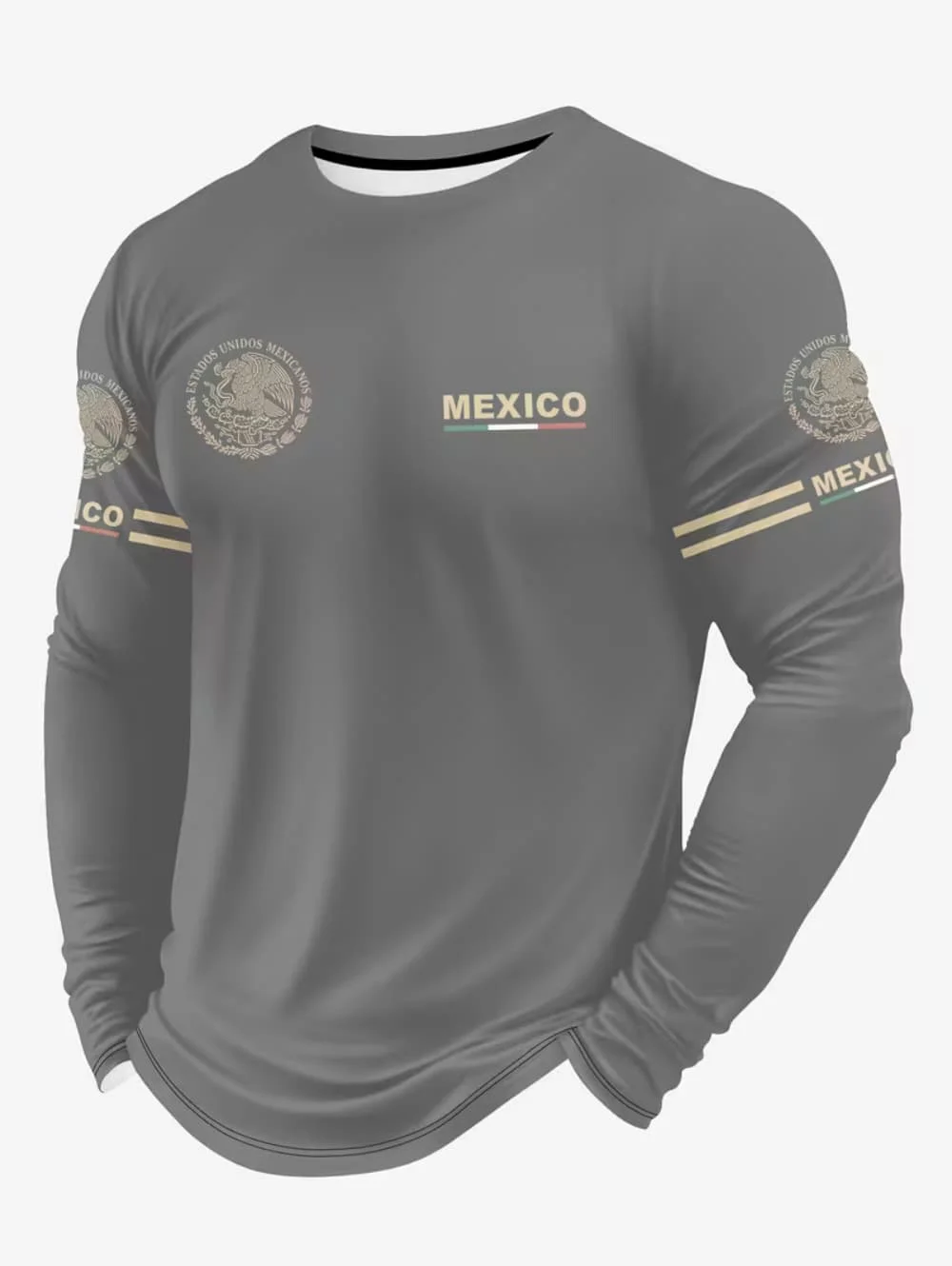 Herren-T-Shirt mit Mexiko-Adle – Men'S Fashion 2025 Bewertung und Preis
