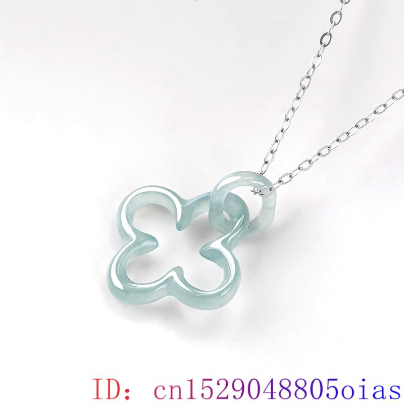 Blaue Myanmar Jadeit vier blät – Men'S Fashion Jewelry Bewertung und Preis