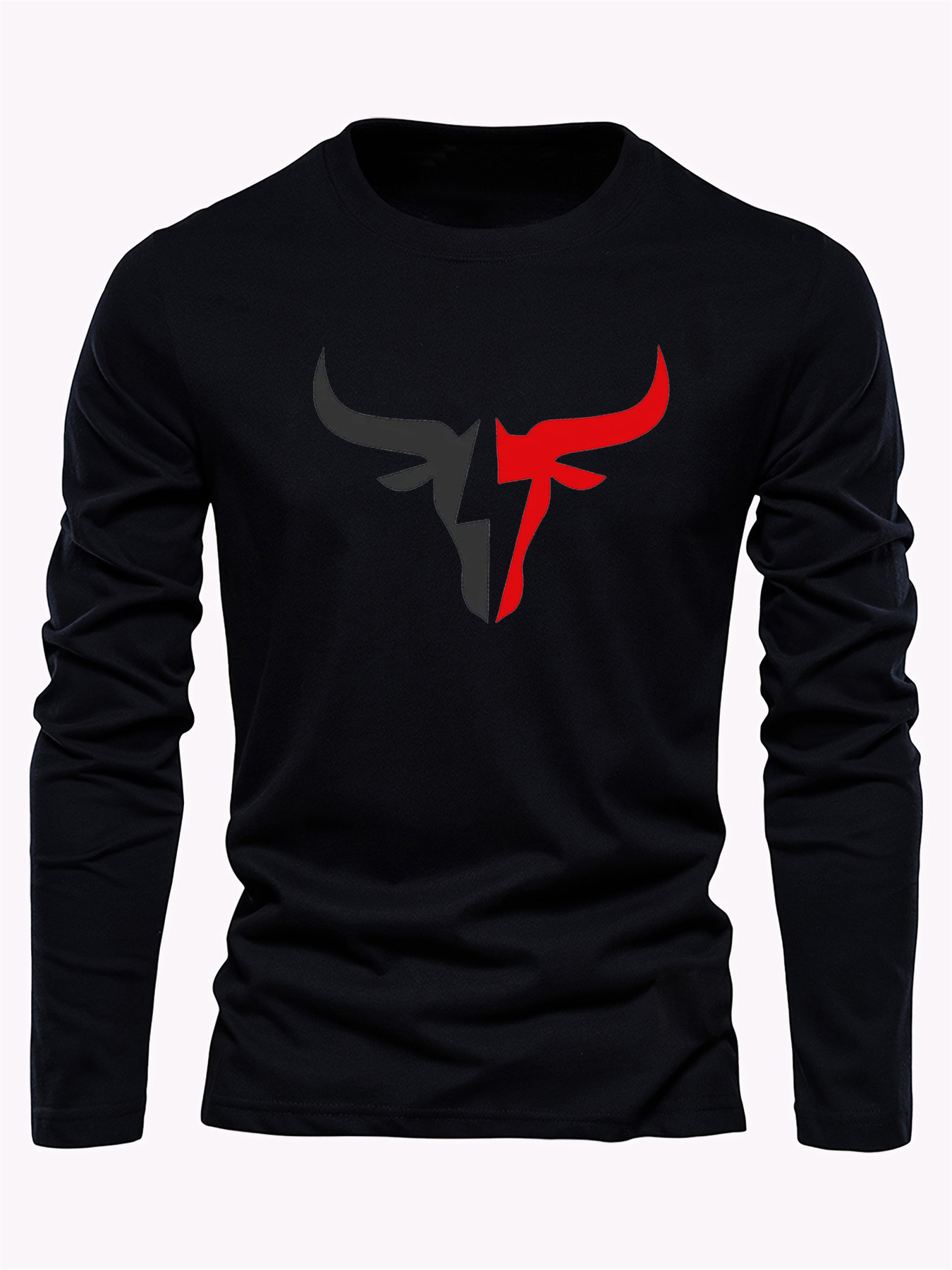 Einfarbiges Herren-Langarm-T-S – Men'S Fashion 2025 Bewertung und Preis