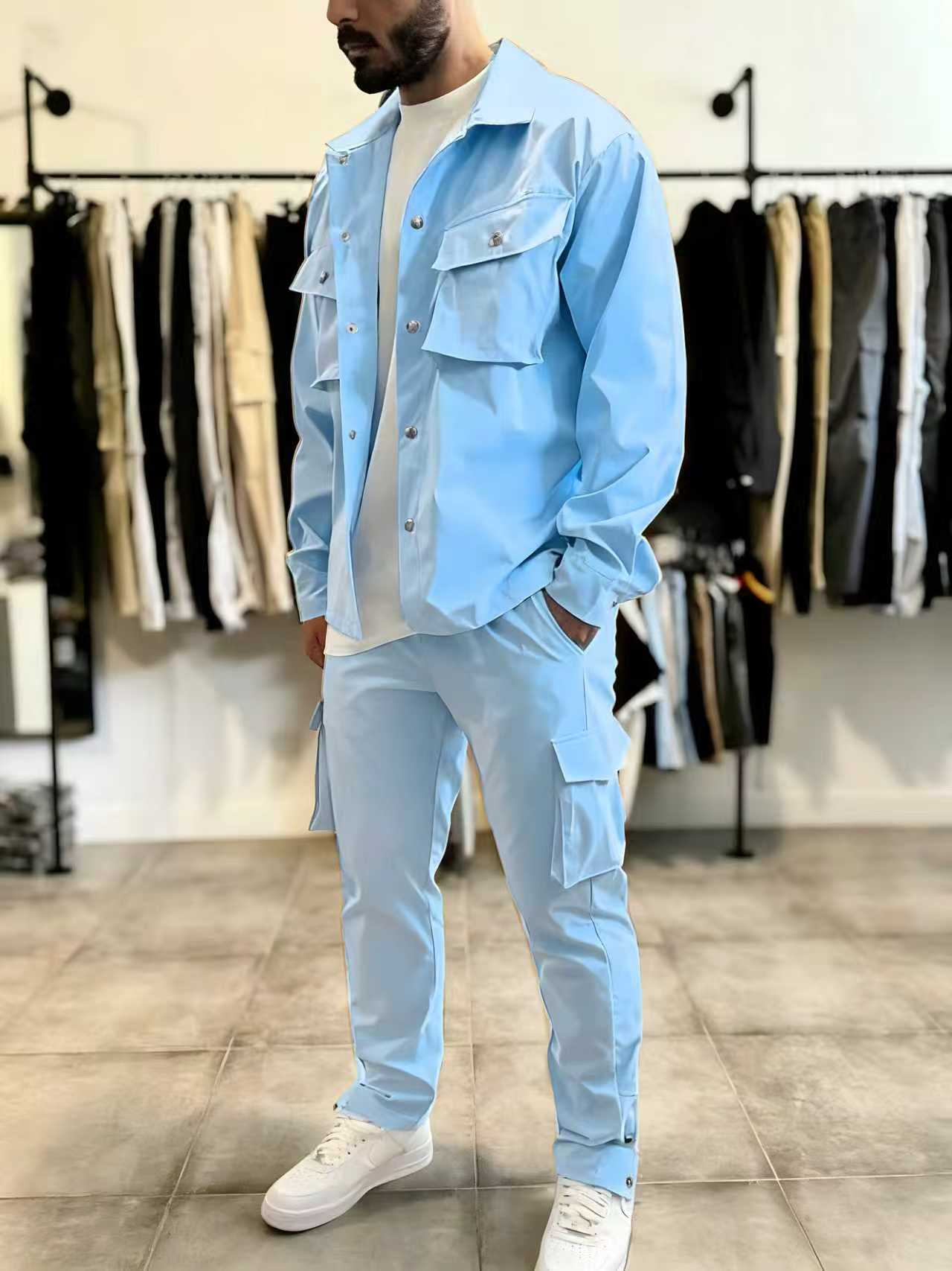 Herrenmode Einfarbige Arbeitsk – Mens Fashion Workwear Bewertung und Preis