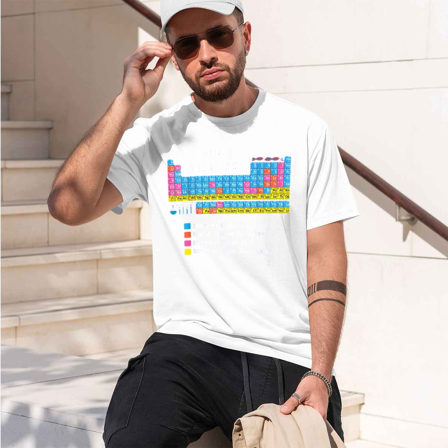 Lustiges Periodensystem-T-Shir – Men'S Fashion Lk Bewertung und Preis