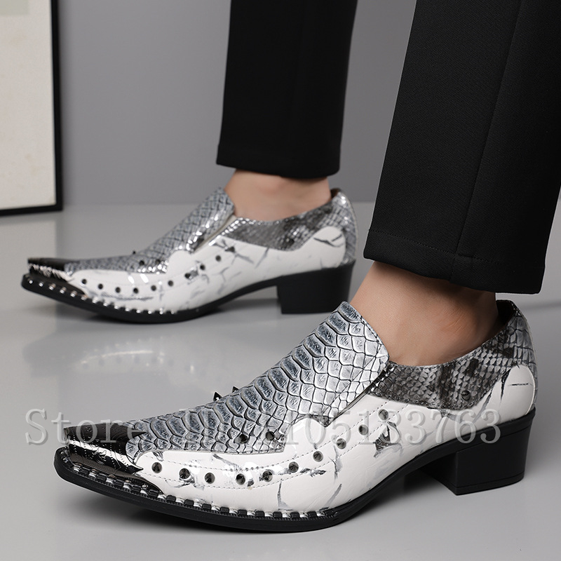 Herren-Slipper mit Schlangenha – Men'S Fashion For Wedding Bewertung und Preis