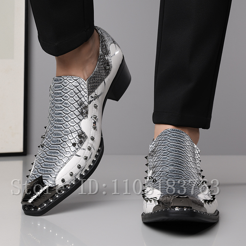 Herren-Slipper mit Schlangenha – Men'S Fashion For Wedding Bewertung und Preis