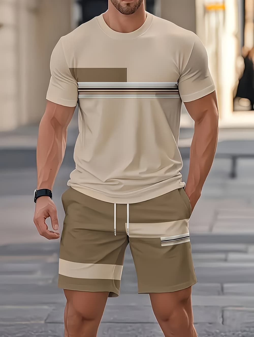 Herren-Sommer-Sets, lustiges 3 – Mens Fashion Workwear Bewertung und Preis