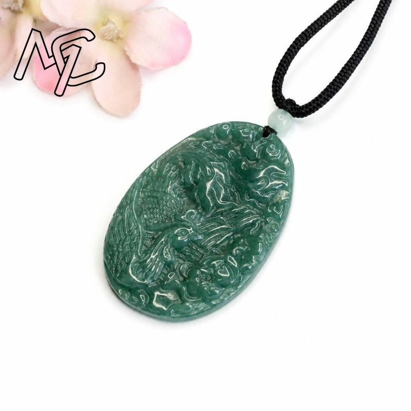 Echter Natürlicher Smaragd-Jad – Men'S Fashion Jewelry Bewertung und Preis
