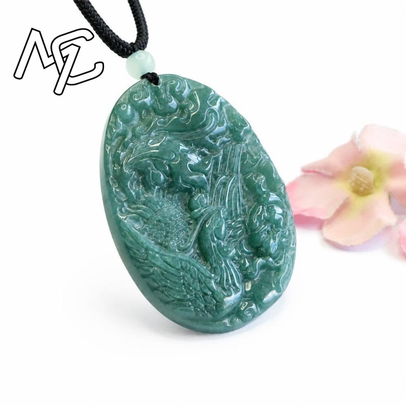 Echter Natürlicher Smaragd-Jad – Men'S Fashion Jewelry Bewertung und Preis