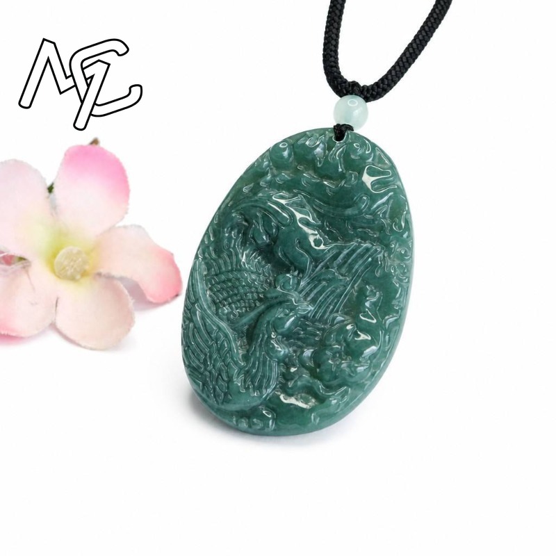 Echter Natürlicher Smaragd-Jad – Men'S Fashion Jewelry Bewertung und Preis