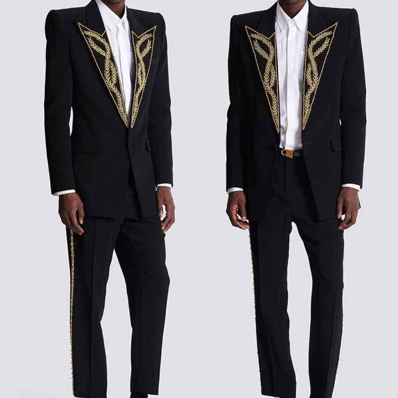 Moderne Herrenanzüge Slim Fit  – Slim Fit Blazer Men Bewertung und Preis