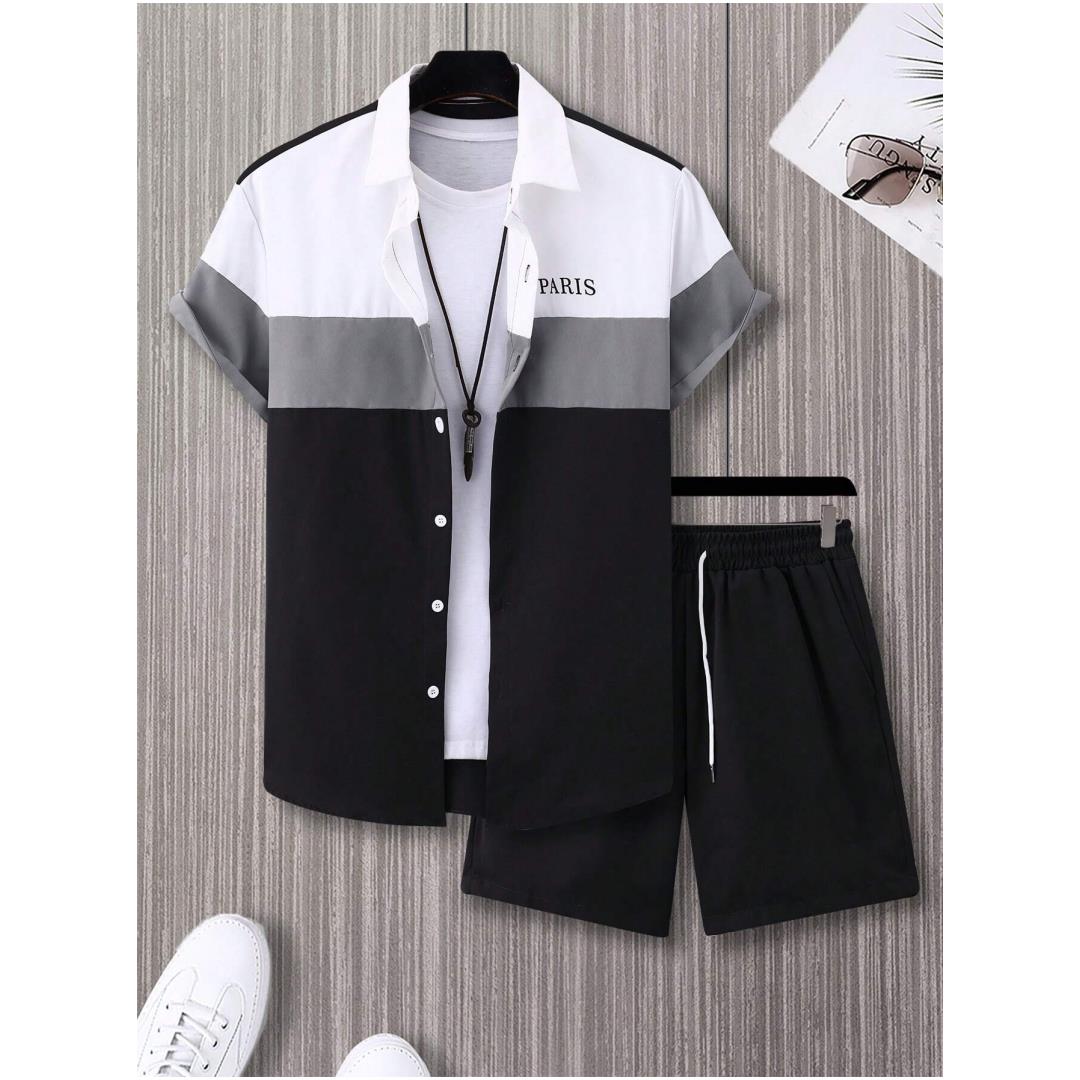Herrenmode-Anzug, blau-weiß pa – Mens Fashion Workwear Bewertung und Preis