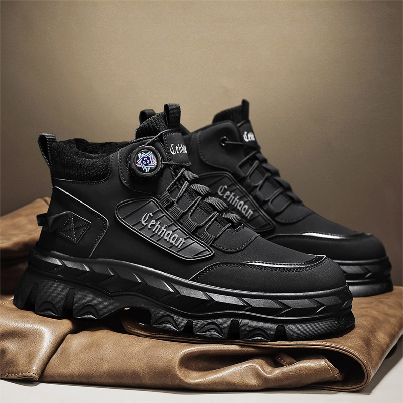 Hohe Winterstiefel Freizeitsch – Mens Fashion Workwear Bewertung und Preis