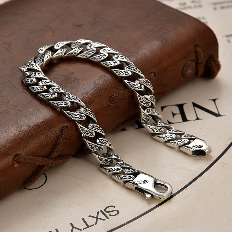 Neues kubanisches Kettenarmban – Men'S Fashion Lk Bewertung und Preis