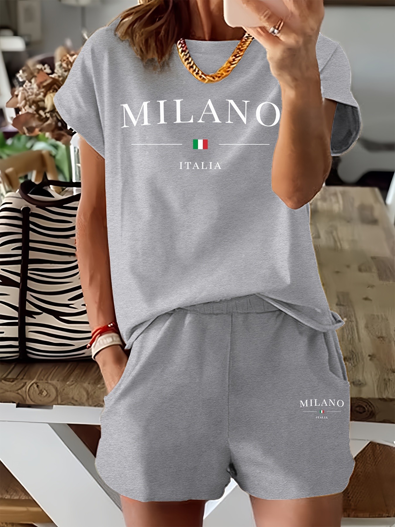 Sommerlicher Damenanzug mit ei – Milan Men'S Fashion Bewertung und Preis