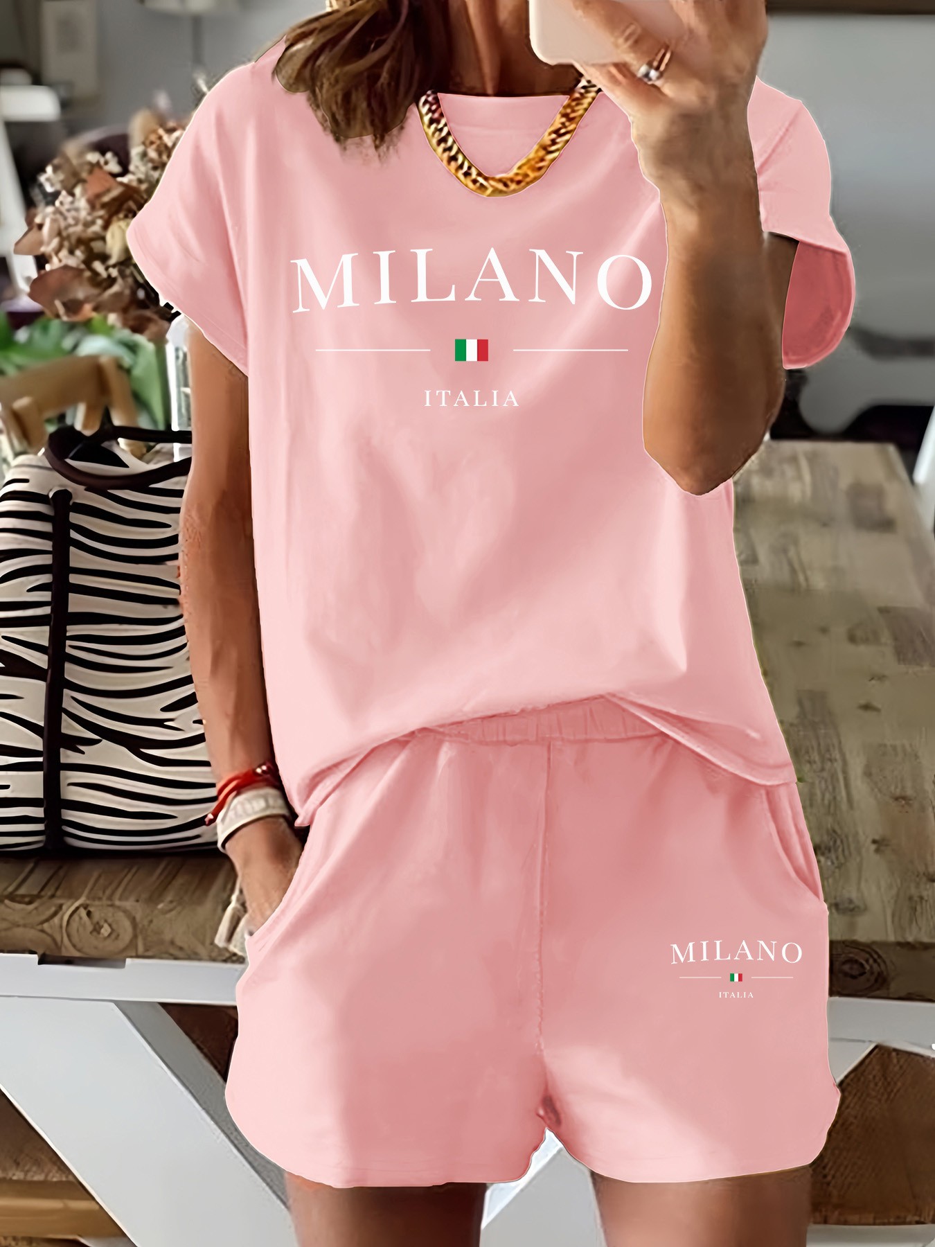 Sommerlicher Damenanzug mit ei – Milan Men'S Fashion Bewertung und Preis